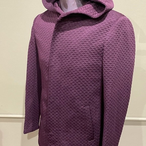 Herri collection jacket/coat purple hoody modern fit - Picture 2 of 6